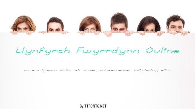 Llynfyrch Fwyrrdynn Ouline example
